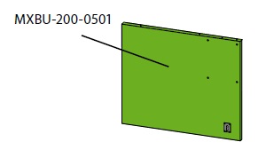 Ізоляція лівої сторони TXN380 - MXBU-200-0501-RAL6018